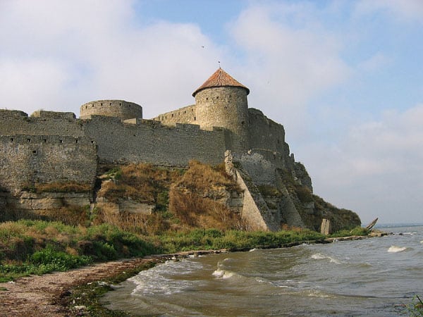 Citadelle de Cetatea Albă, aujourd'hui en Ukraine