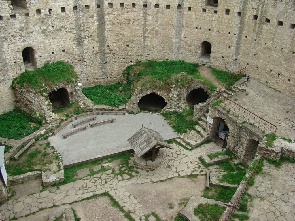 intérieur forteresse Soroca